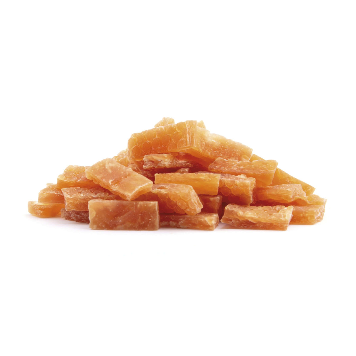 Wildes Land Fleischsnacks Hühnerbrust in Stücken Übersicht