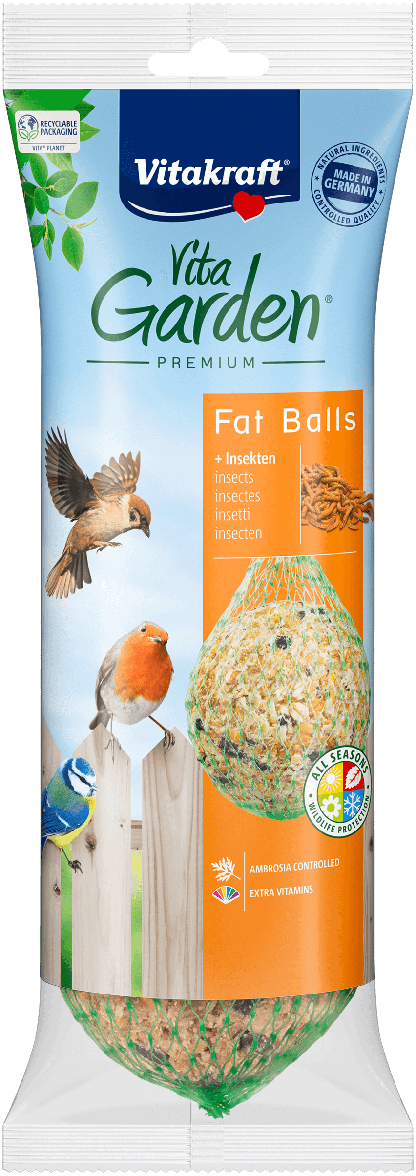 Vitakraft Vita Garden Knödel + Insekten - - Vitakraft