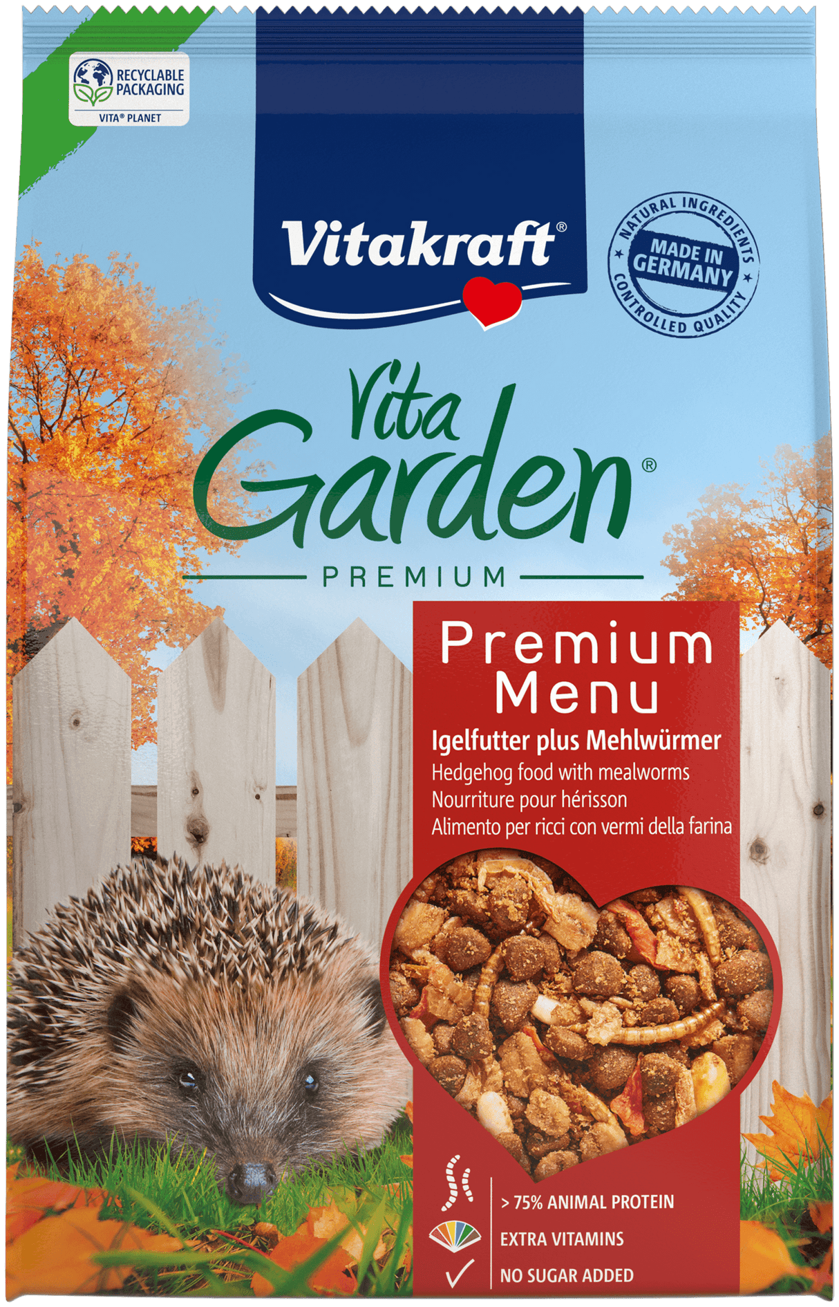 Igelfutter Premium Menü Trockenfutter - - Vitakraft