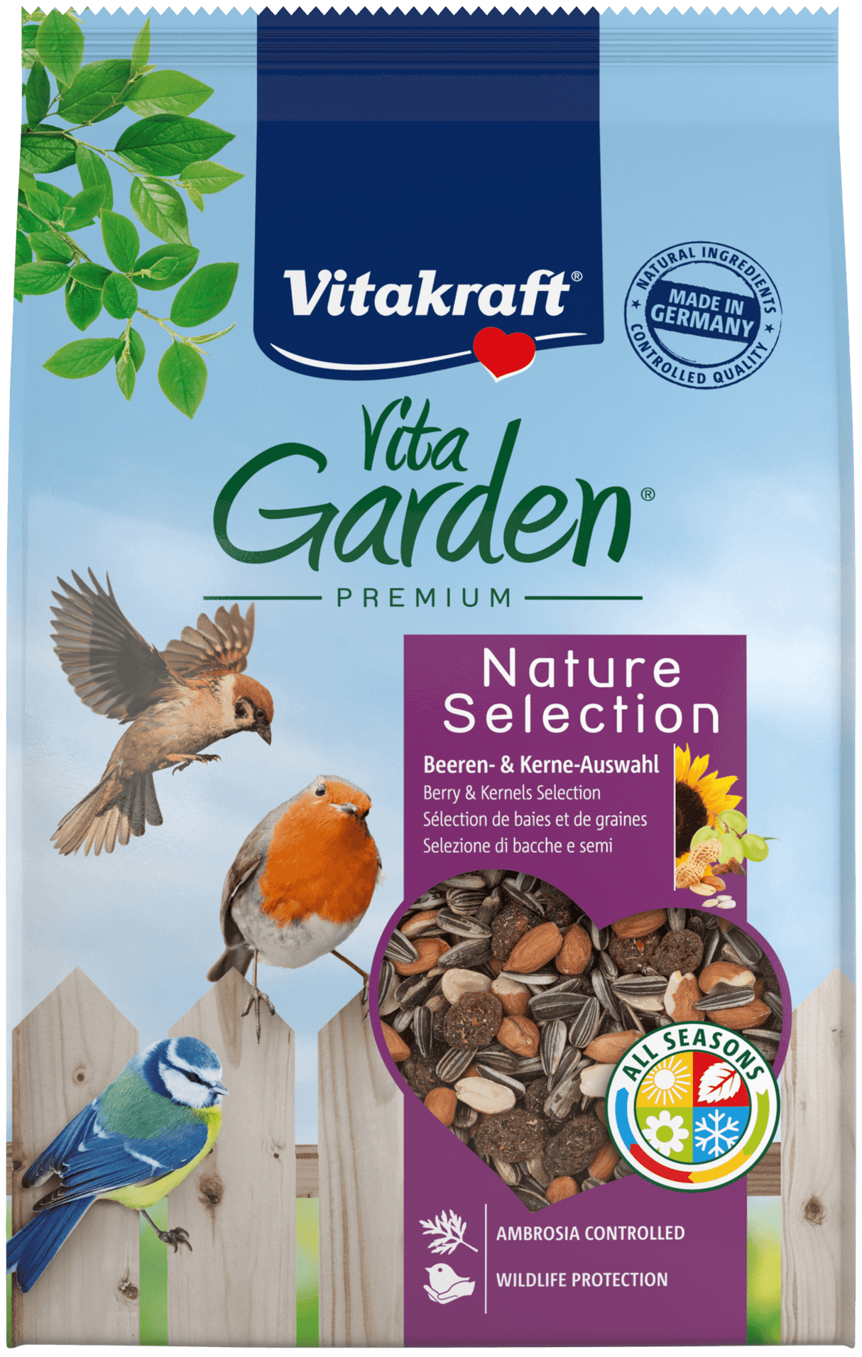 Vitakraft Vita Garden Beeren- und Kerneauswahl - - Vitakraft