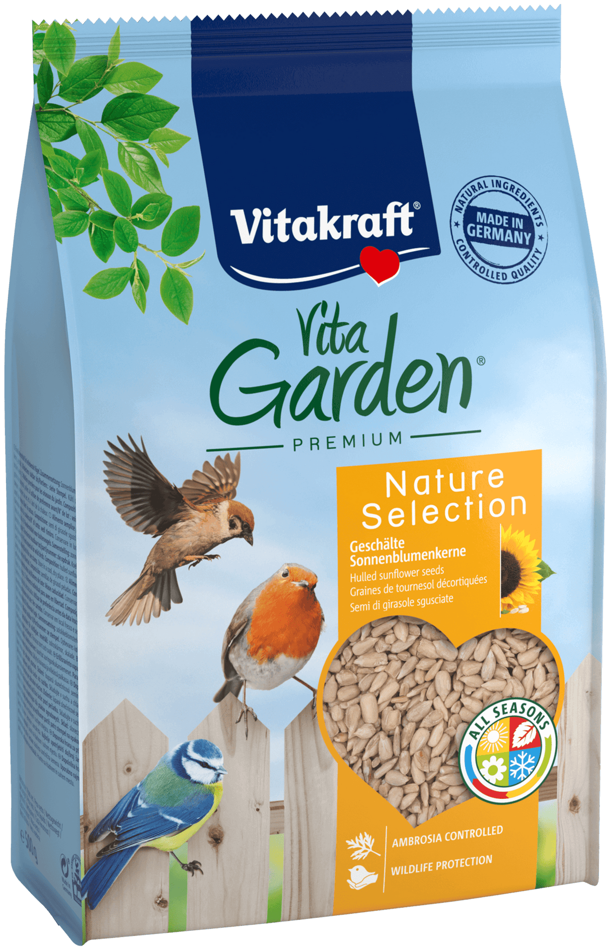 Vitakraft Vita Garden Geschälte Sonnenblumenkerne - - Vitakraft