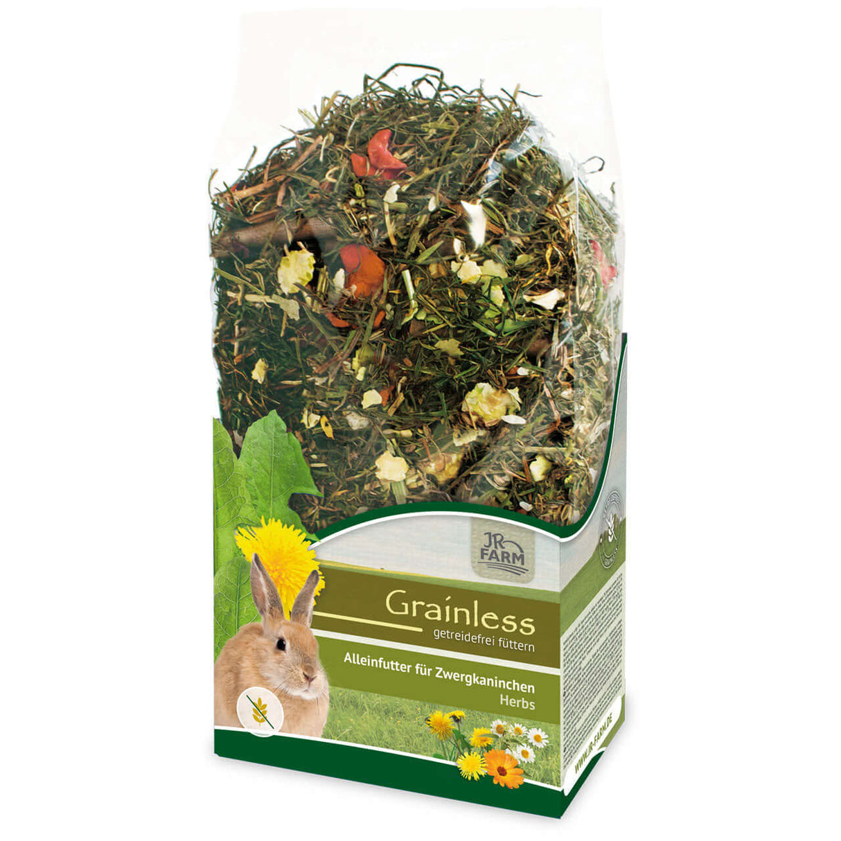 JR Farm Grainless Herbs Zwergkaninchen - - JR Farm