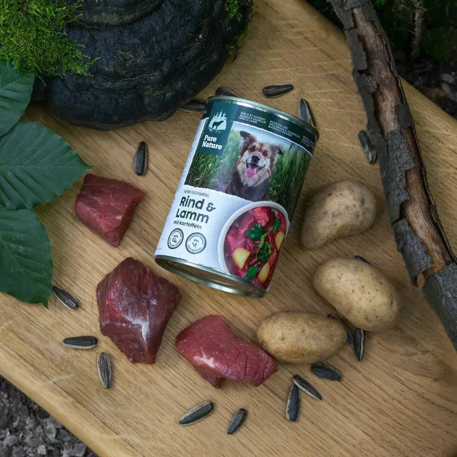 Pure Nature ADULT RIND & LAMM mit Kartoffel und Seealgen - - Pure Nature
