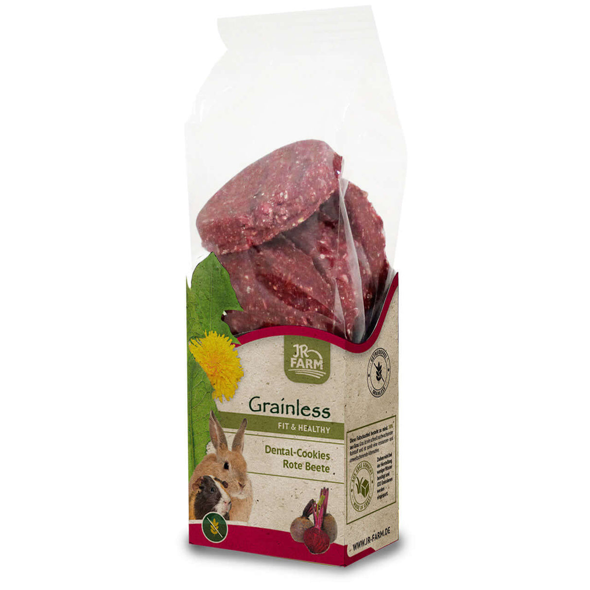 JR Farm Grainless Health Dental-Cookies Rote Beete - - JR Farm