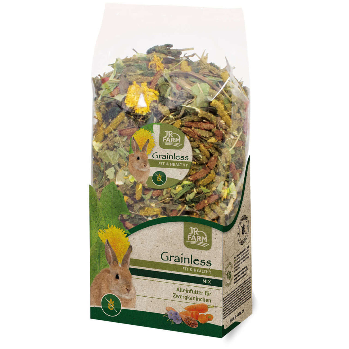 JR Farm Grainless Health Mix Zwergkaninchen - - JR Farm