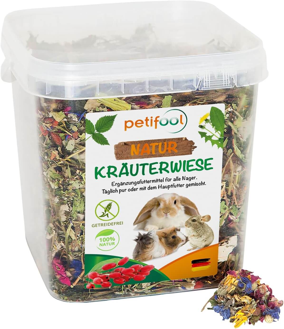 petifool Kräuterwiese - Nagerfutter - - petifool
