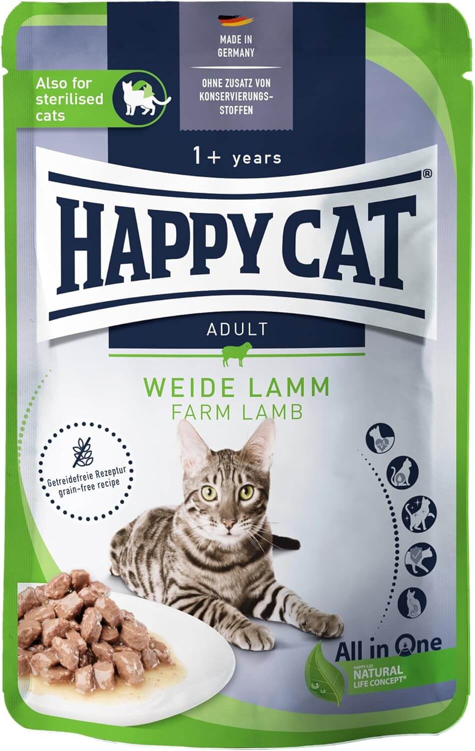 Happy Cat Weide Lamm Nassfutter