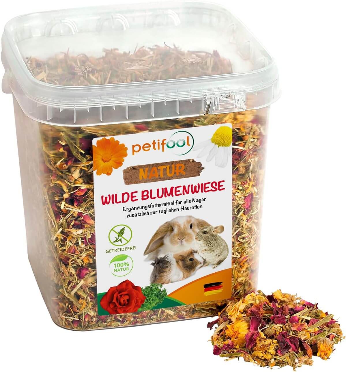 petifool Wilde Blumenwiese - Nagerfutter - - petifool