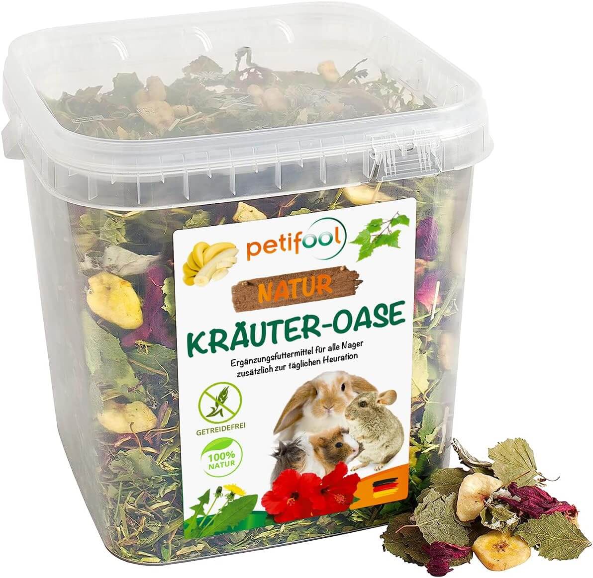 petifool Kräuter Oase - Nagerfutter - - petifool