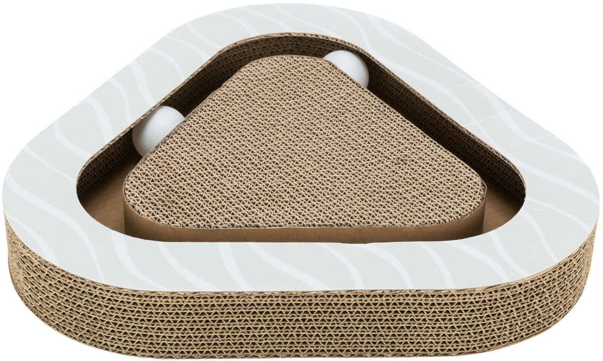 Trixie Kratzpappe mit 2 Spielbällen