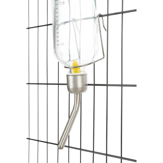 Trixie Kleintiertränke / Trinkflasche Glas