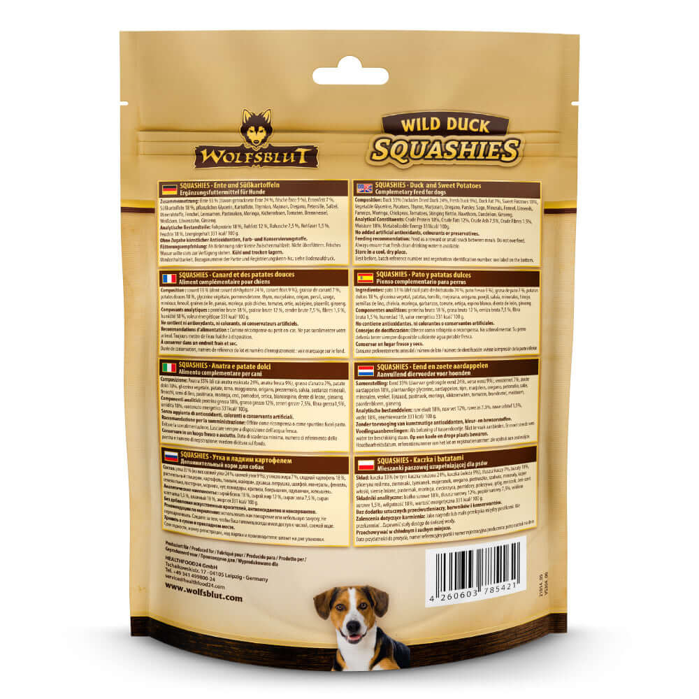 Wolfsblut Squashies Wild Duck Snack