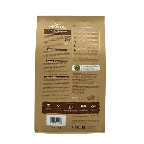 Bosch HPC Menue Senior mit Tierwohl-Huhn - Rückseite