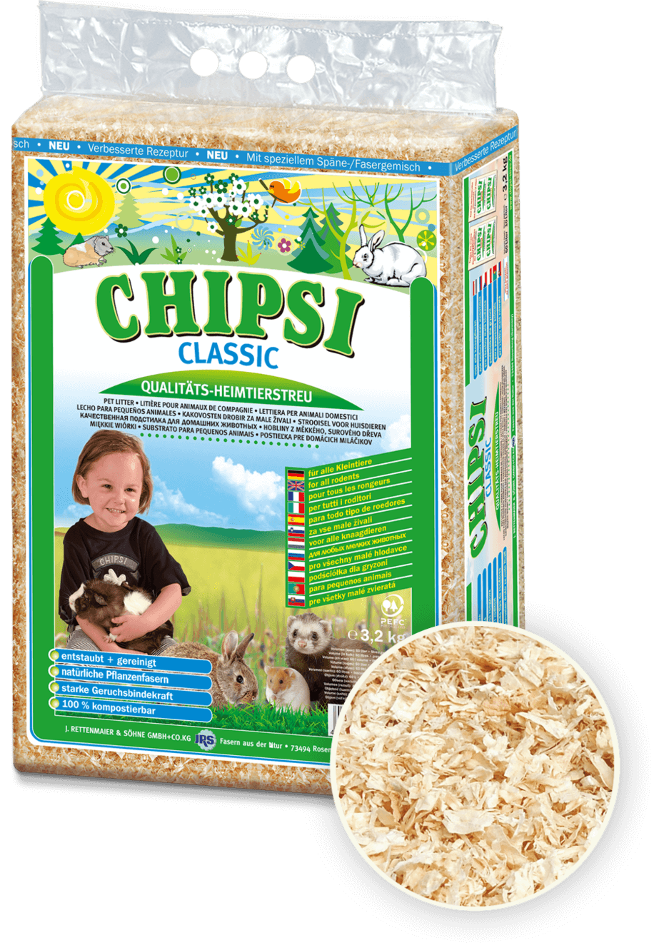 Chipsi Heimtierstreu Classic - - Chipsi