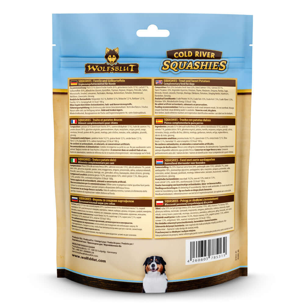 Wolfsblut Squashies Cold River Snack