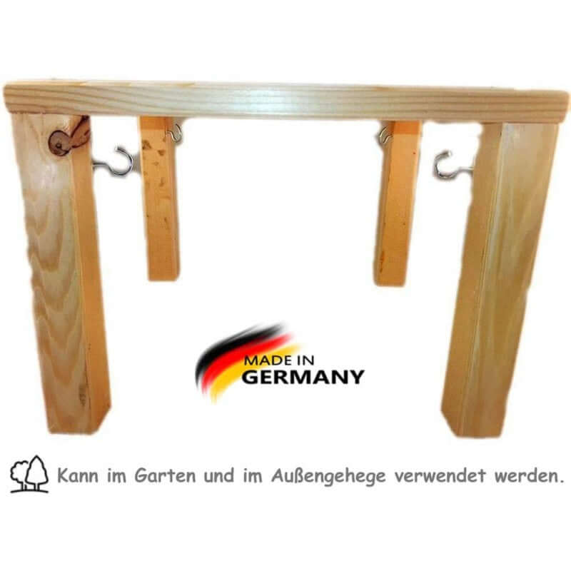 Hängemattengestell Einzel Unterstand Meerschweinchen mit Haken - - Nagerstore