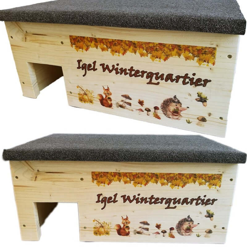 Igelhaus mit Labyrintheingang