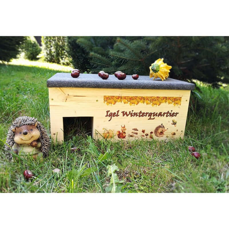 Igelhaus im Garten