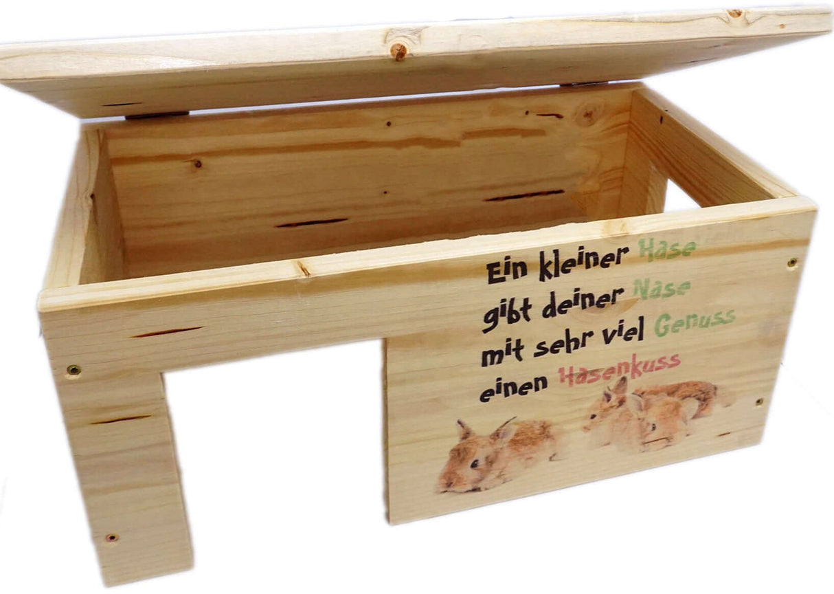 Zwergkaninchenhaus aus Holz