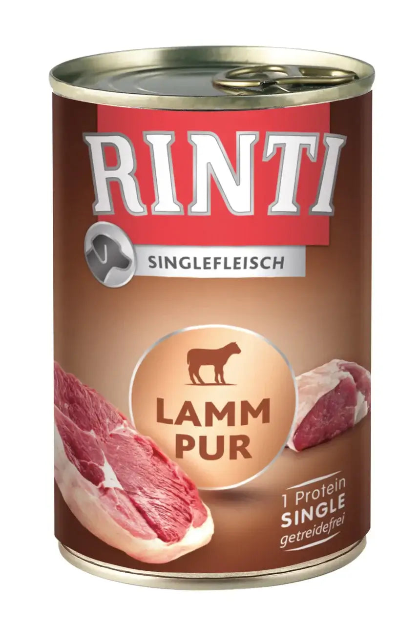 Rinti Dose Singlefleisch Lamm pur - - Rinti