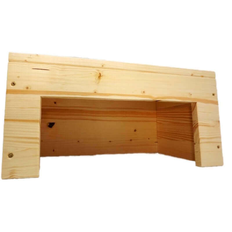 Meerschweinchen Kaninchen Unterstand sehr Stabil & mit Schutzlasur - - Nagerstore