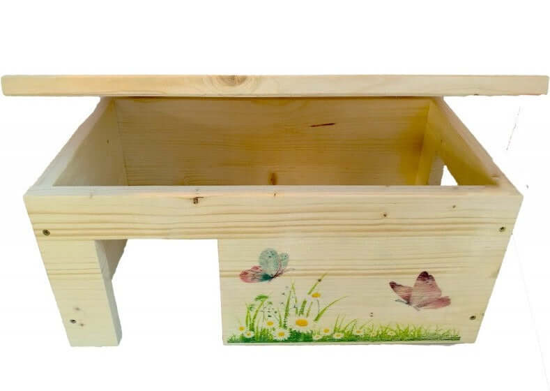 nagerhaus mit 2 Eingängen