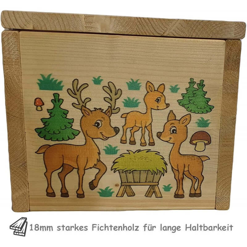 Meerschweinchenhaus Wald mit Wunschnamen - - Nagerstore