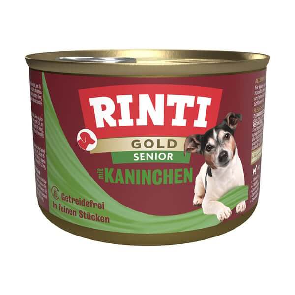 Rinti Gold Senior mit Kaninchen - - Rinti