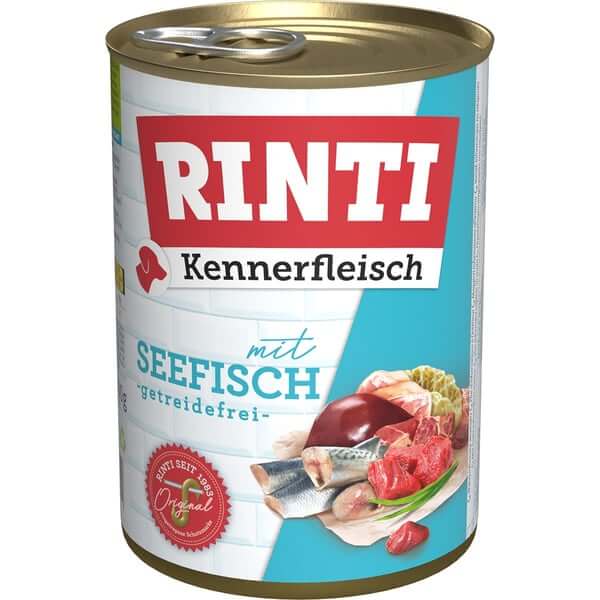 Rinti Kennerfleisch mit Seefisch - - Rinti