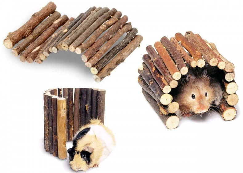 Trixie Weidenbrücke aus Naturholz - - Trixie