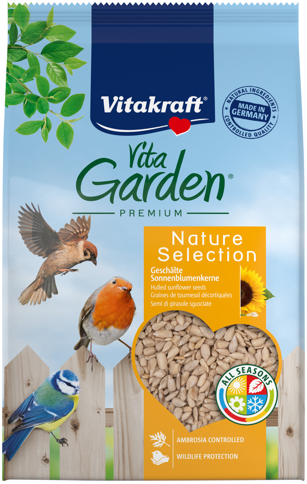 Vitakraft Vita Garden Geschälte Sonnenblumenkerne -  - Vitakraft