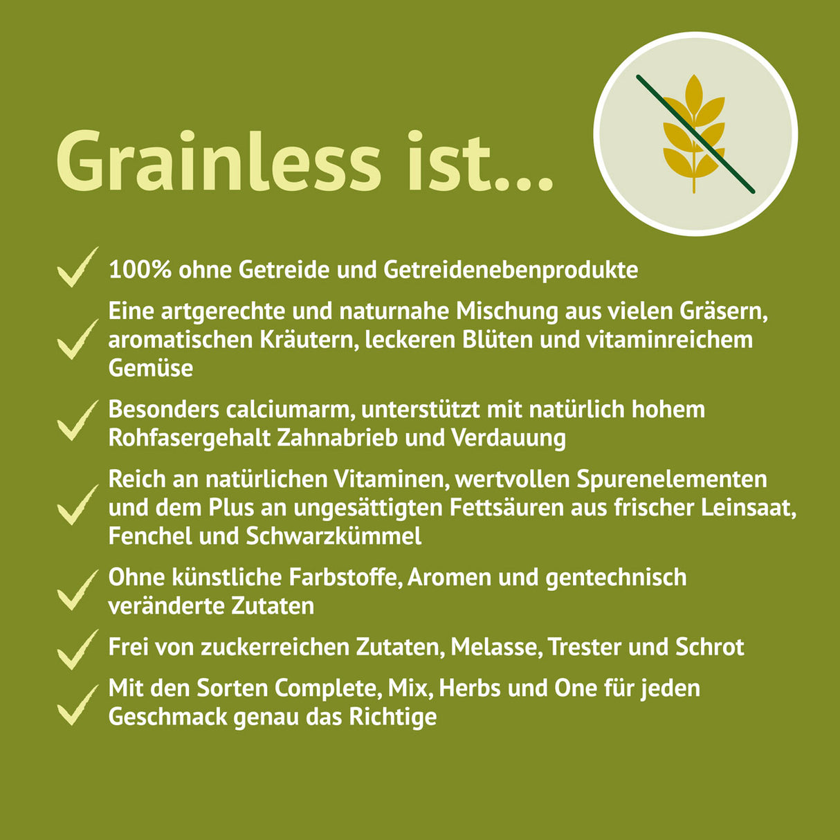 JR Farm Grainless Mix Zwergkaninchen