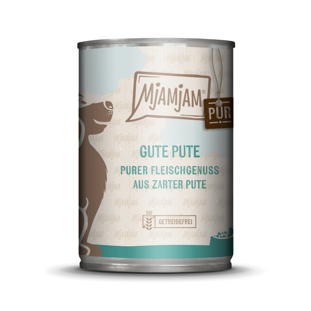 MjAMjAM Dog - purer Fleischgenuss - gute Pute pur 400g