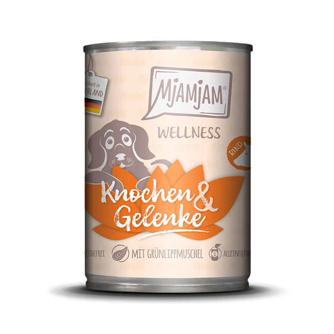 MjAMjAM Dog - Wellness - Knochen & Gelenke - Rind 400g