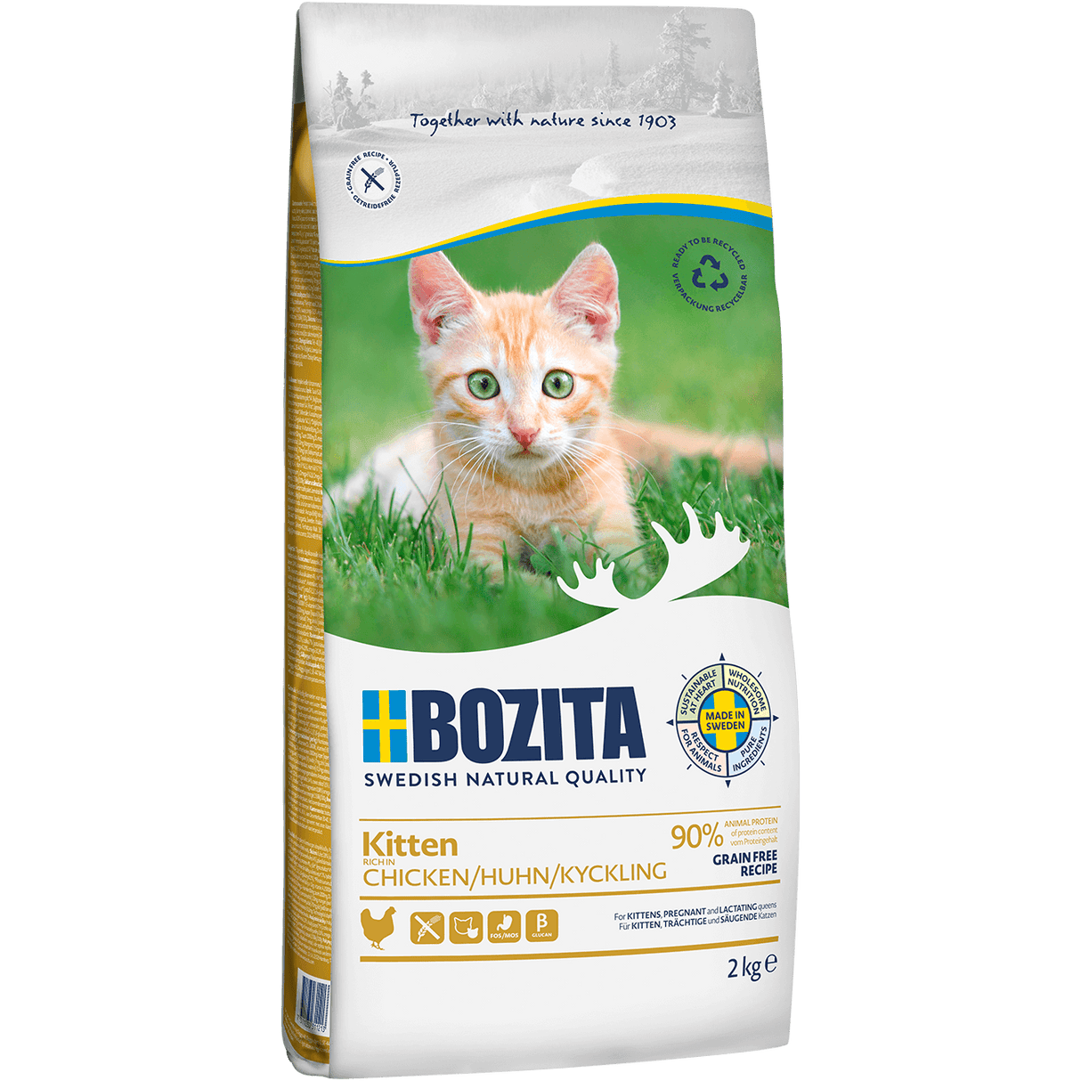 Bozita Cat Kitten Getreidefrei Huhn