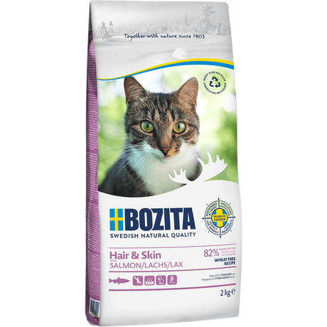 Bozita Cat Hair & Skin Weizenfrei Lachs