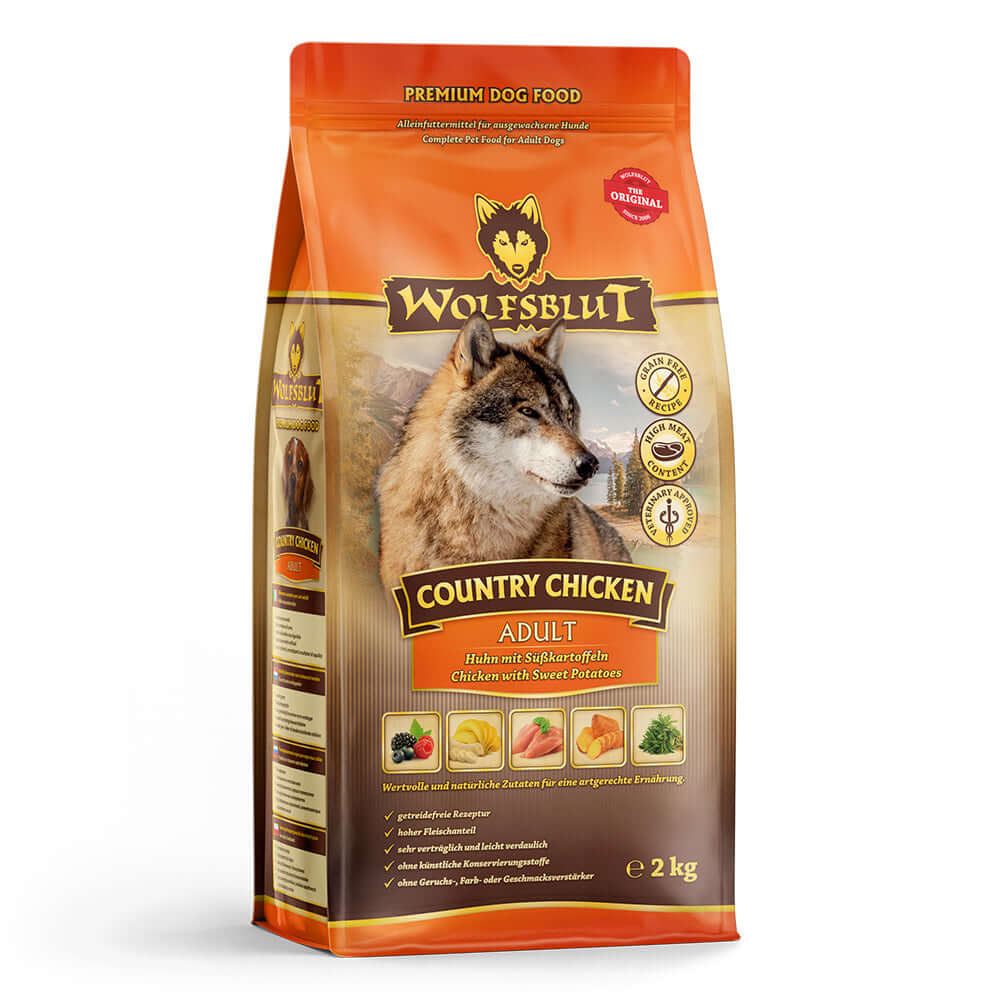 Wolfsblut Adult Country Chicken ▷ Trockenfutter kaufen