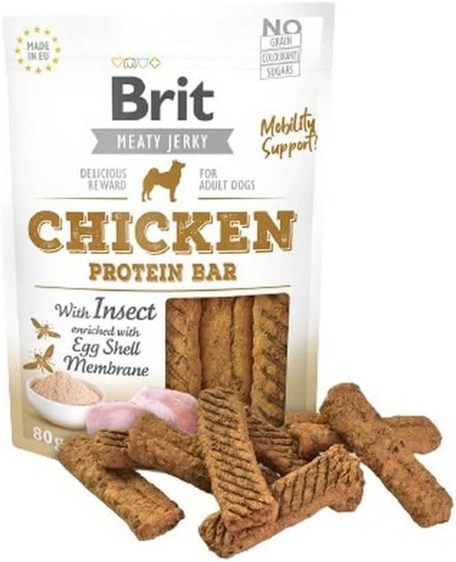 Brit Jerky Chicken with Insect Protein Bar