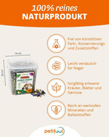 petifool Nager Herba - Nagerfutter - Naturprodukt