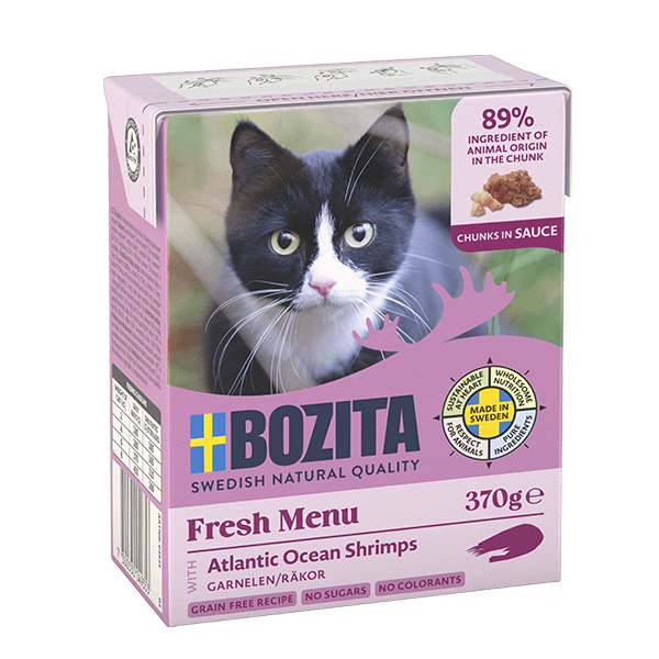 Bozita Cat Häppchen in Sauce Garnelen