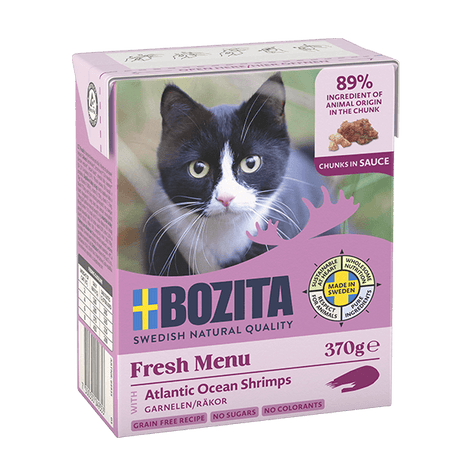 Bozita Cat Häppchen in Sauce Garnelen