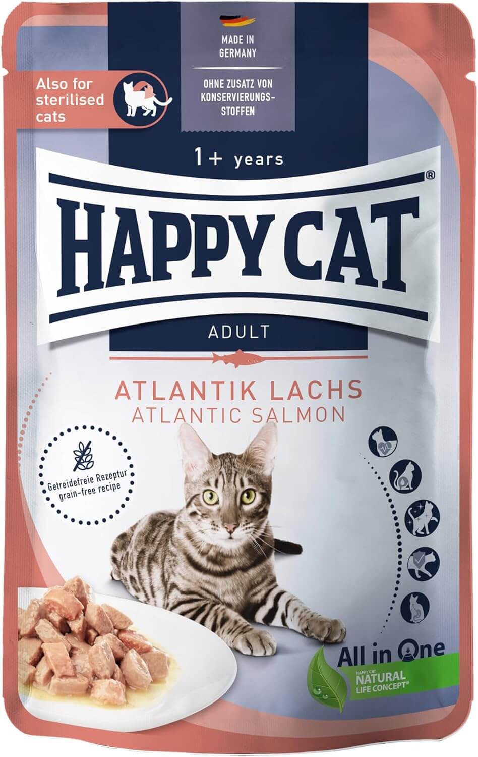 Happy Cat Atlantik Lachs Nassfutter