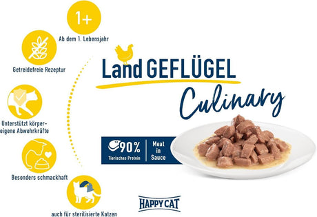 Happy Cat Land Geflügel Nassfutter - Culinary