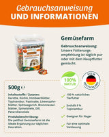 petifool Gemüsefarm - Nagerfutter - Gebrauchsanweisung