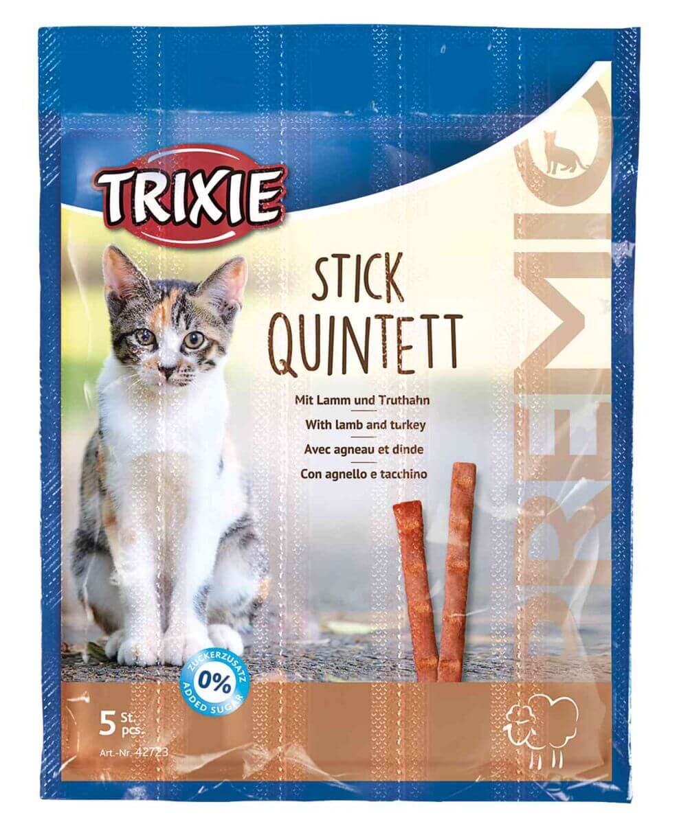 Trixie Premio Katze Sticks Quintett