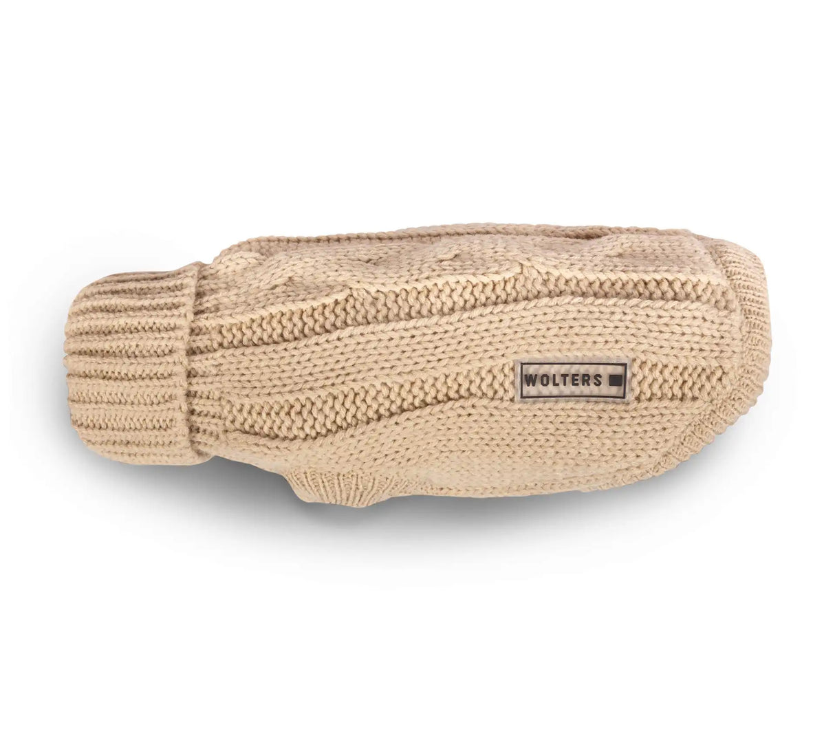 Wolters Strickpullover Zopf Beige