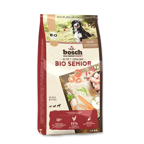 Bosch Bio Senior Hühnchen & Preiselbeere