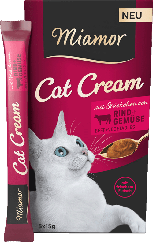 Miamor cat cream Rind + Gemüse