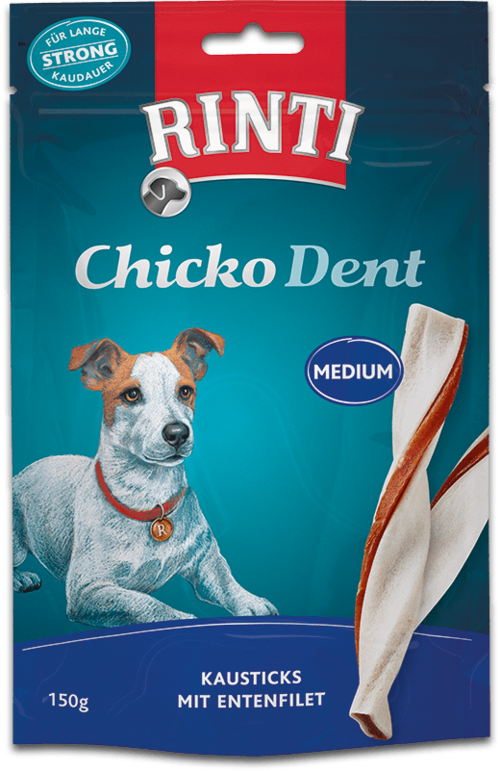 Rinti Chicko Dent Ente - Gedrehte Kausticks Medium