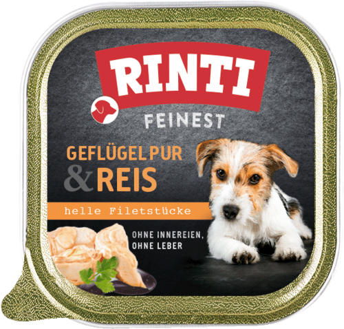 Rinti Feinest Geflügel pur & Reis